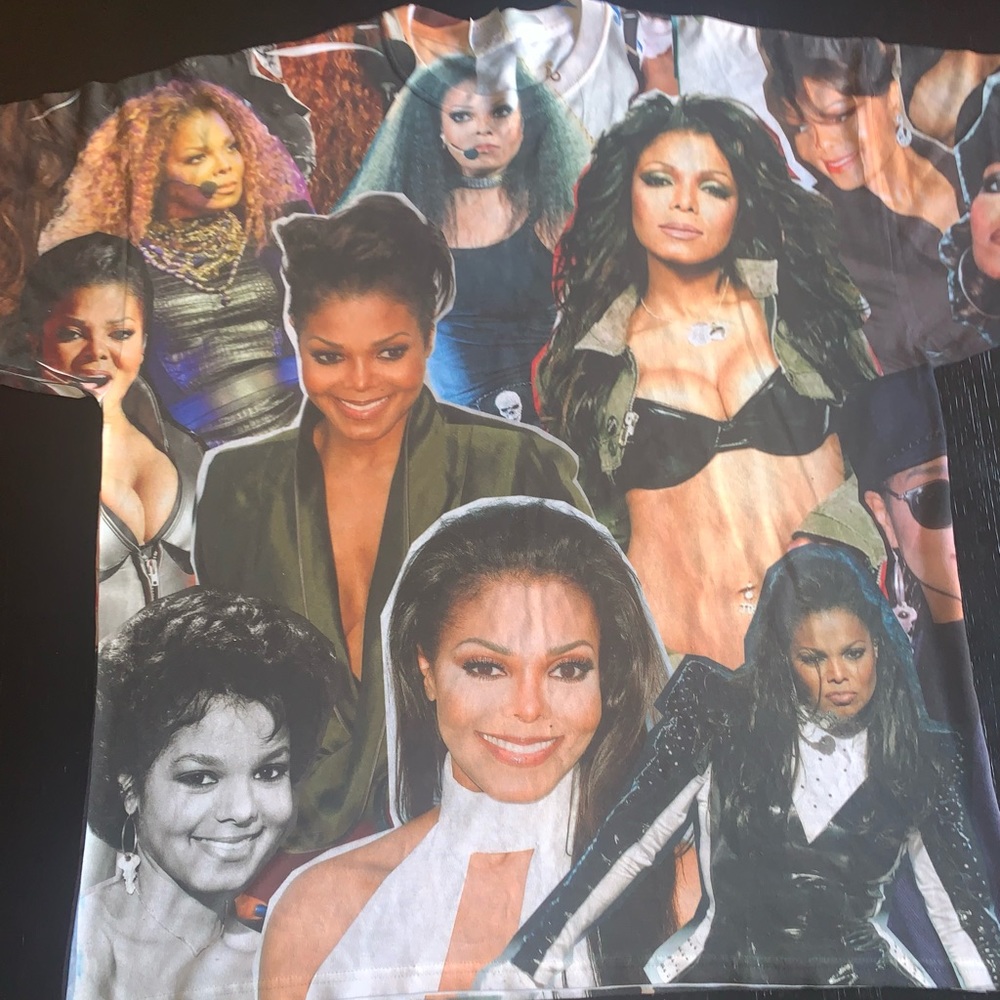 Janet Jackson fan tshirt